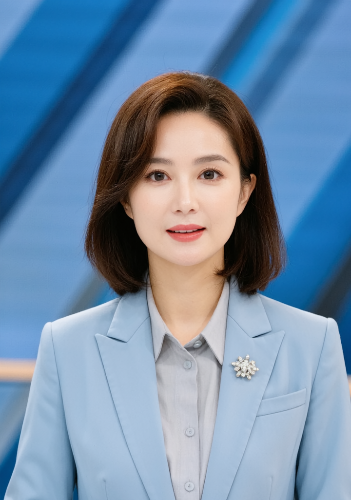 舒妍-主持人造型 | 公共数字人形象风格推荐 - 蝉镜AI